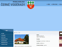 Tablet Screenshot of cernevoderady.cz